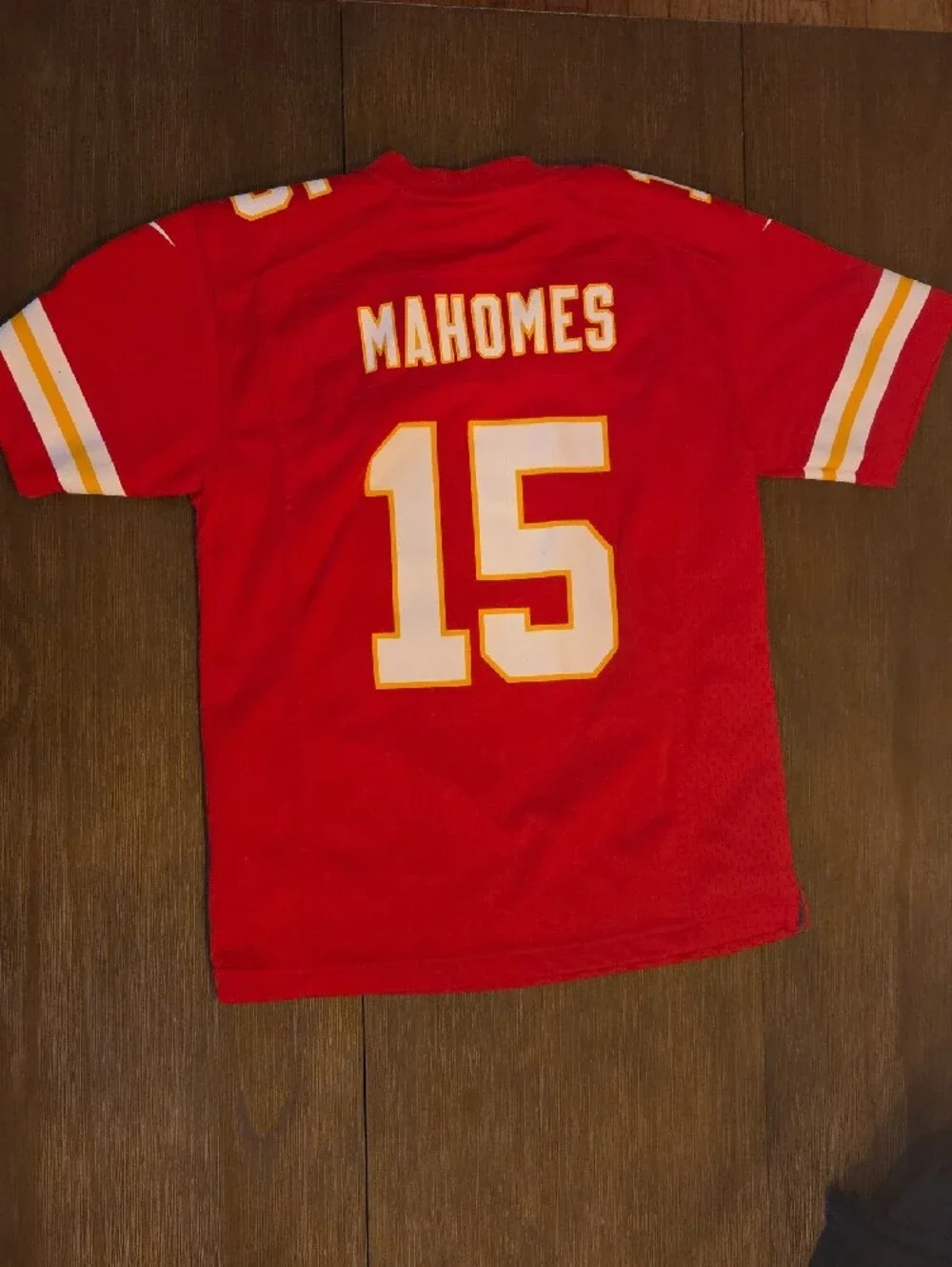 Kansas City Chiefs Nike Red Kids Sz Medium Football Jersey #15 Mahomes